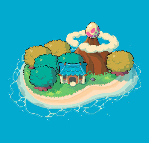 Koholint Island Pixelart