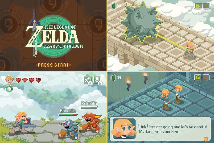 Zelda Mock Ups